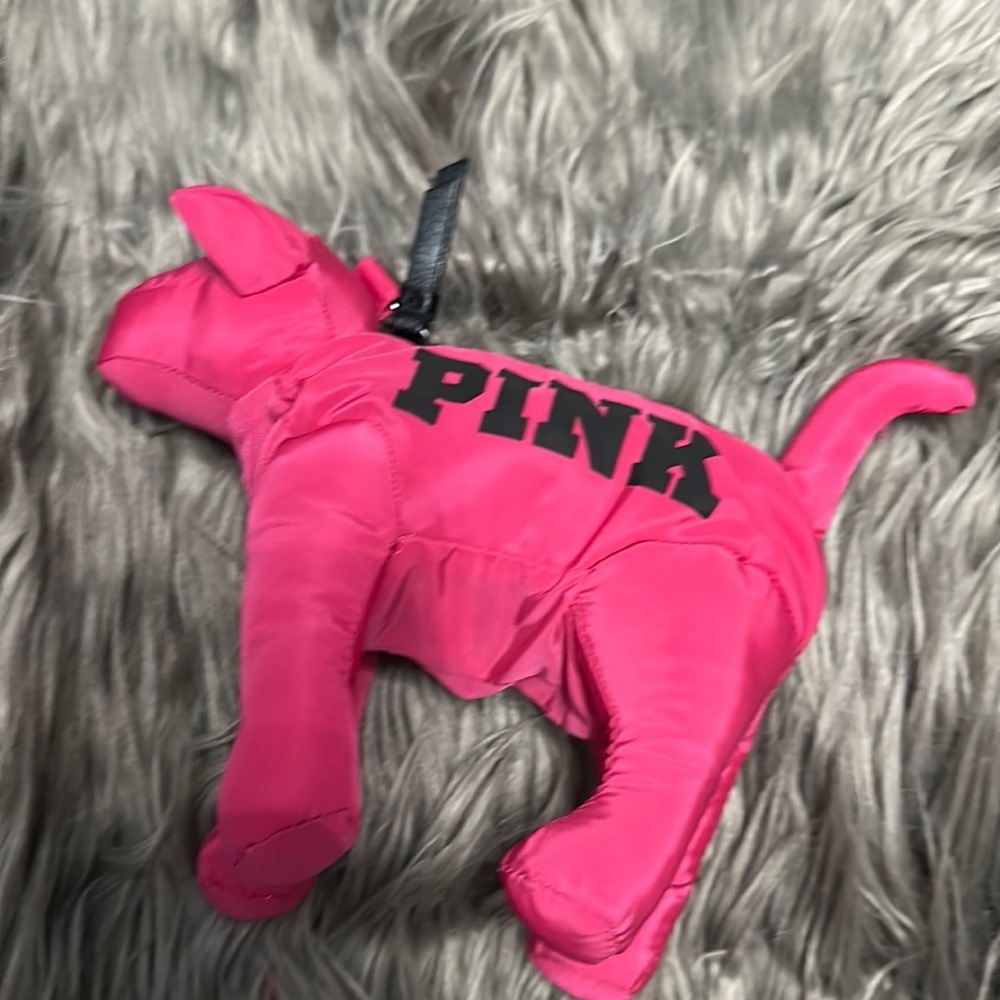 Victoria secret pink Mini Dog Packable Dot Convertible Tote Bag New